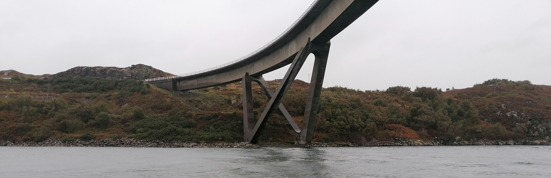 Kylesku Bridge, North West Highlands, 9:06am, 30th September 2022