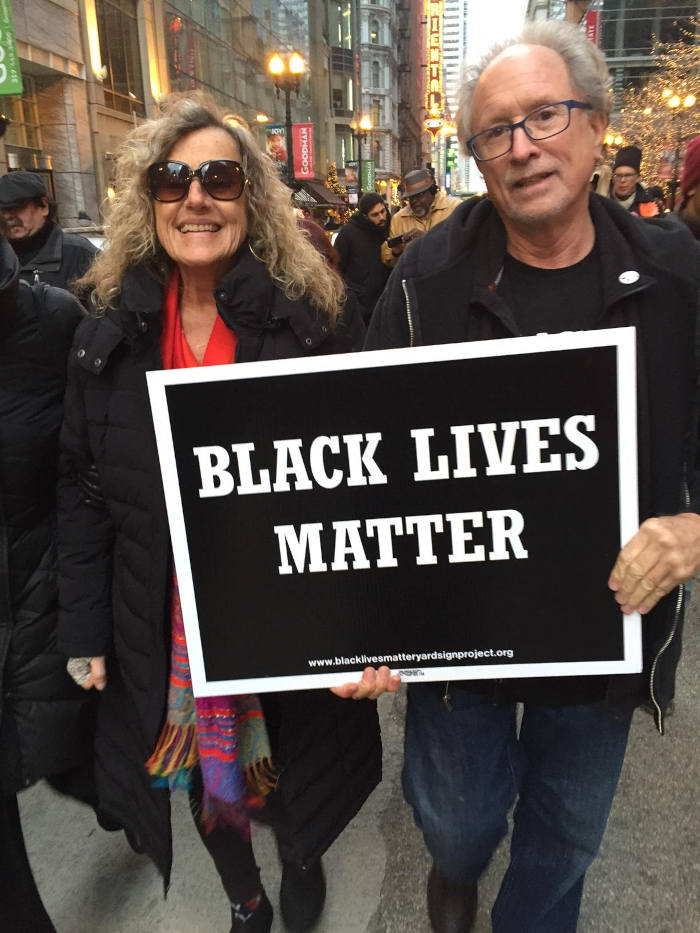Communist Domestic Terrorists Bill Ayers and Bernardine Dohrn Supporting BLM