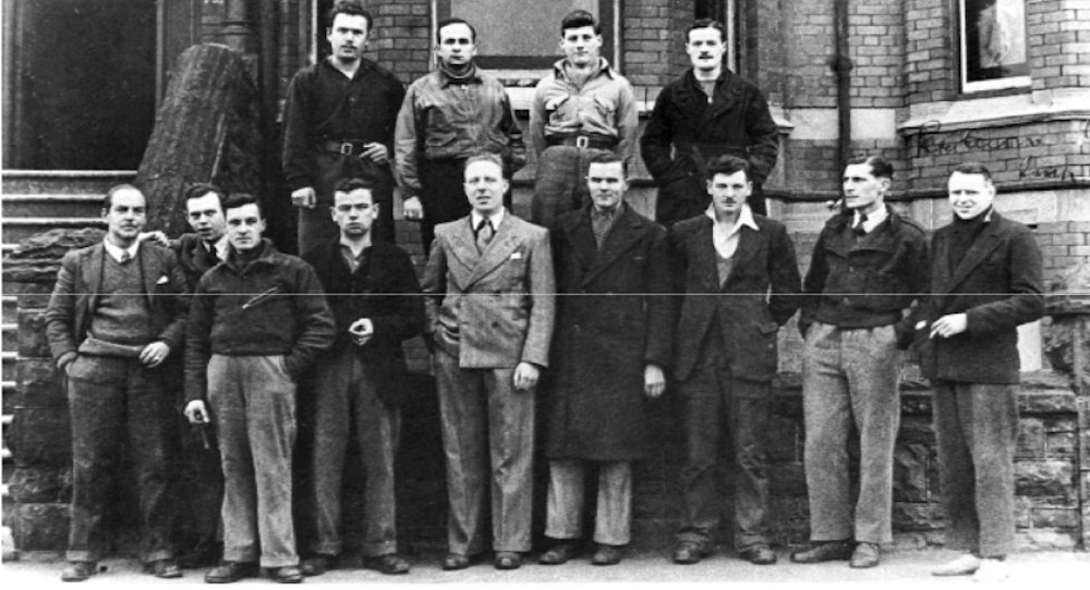 BUF members interned at Isle of Man Internment Camp