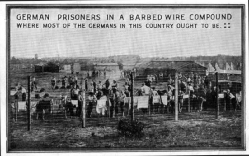 Frith Hill Detention Camp.