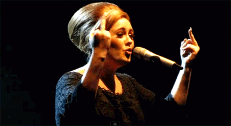 Adele hates her netted fishes, clearly a sell out tour of Saint Martin