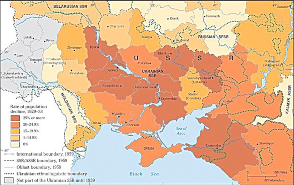 Holodomor Map
