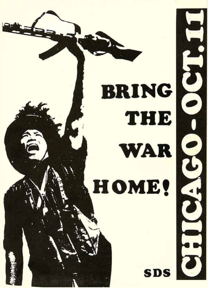 SDS Anti-War Poster