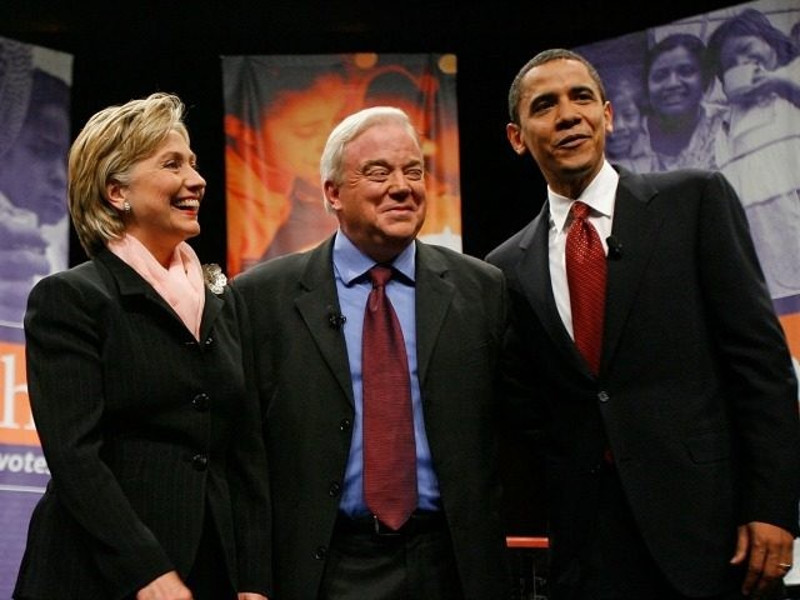 Hillary Clinton, Jim Wallis, Barrak Obama