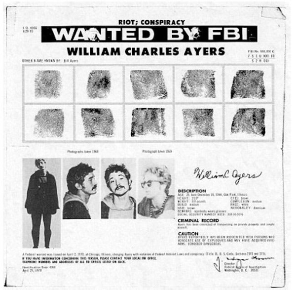 Ayers FBI Wanted Poster