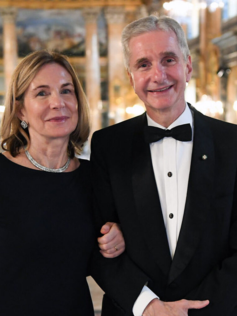Valeria Merlini and Prince Prospero Colonna
