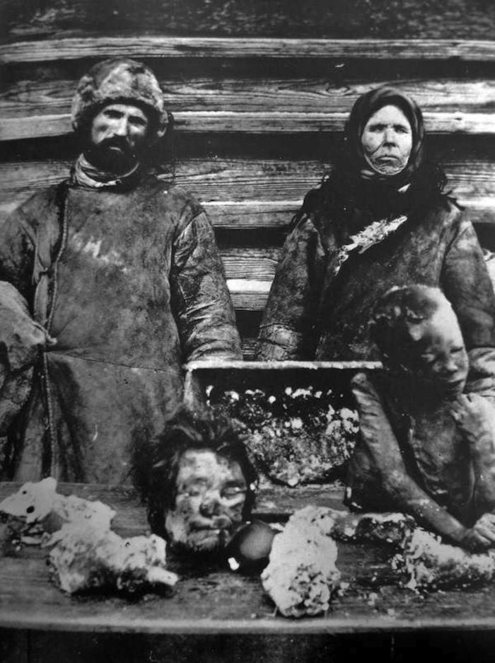 Starving Holodomor Children.